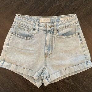 PacSun Sky Blue Women's Jean Shorts